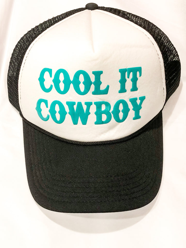 ‘Cool it Cowboy’ Trucker Hat