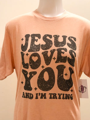 Jesus Loves You T-shirt