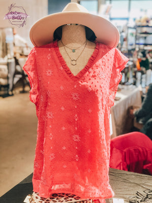 Hot pink Aztec Tank