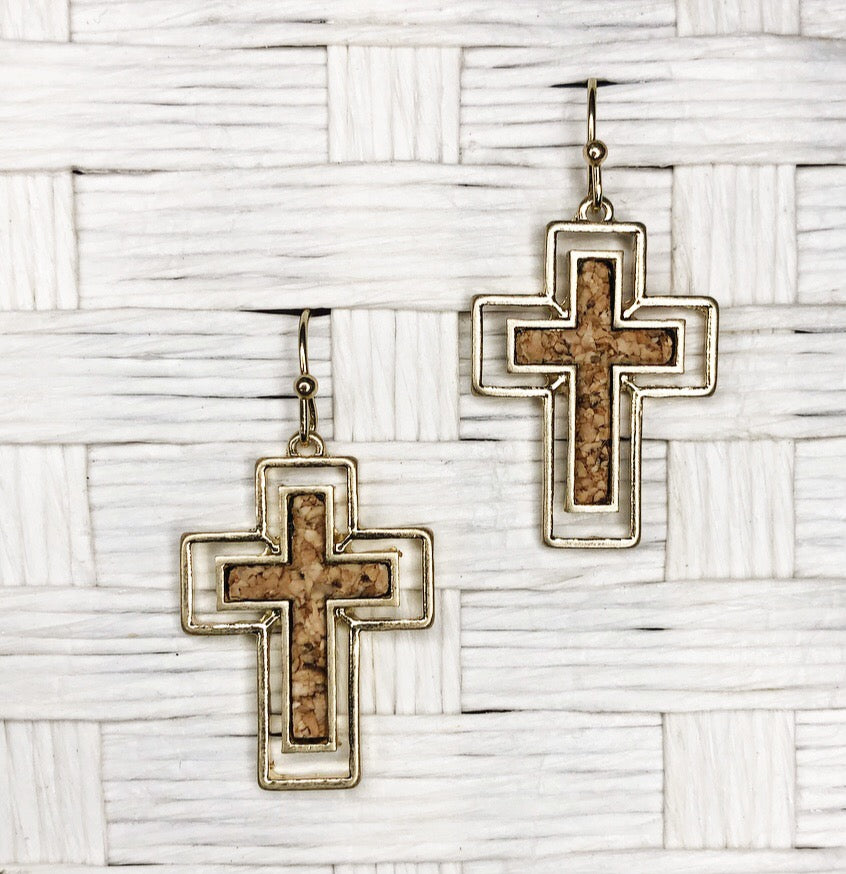 Cross Earrings